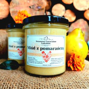 Miód z pomarańczą 420g