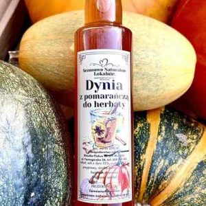 Syrop dyniowy z pomarańczą i goździkiem do herbaty